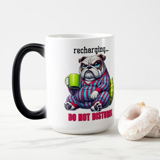 Opladen  magische mok (Met donut)