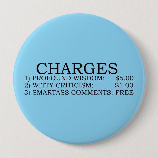Opladen Pinback Button (Voorkant)