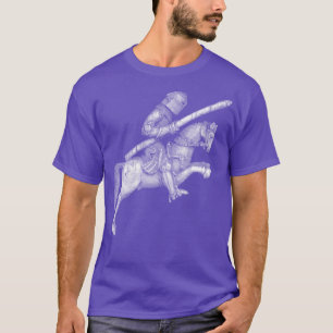 Opladen Ridder op Paard T-shirt