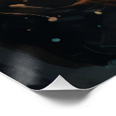 Opladen Tiger Glossy Poster Wall Art (Hoek)