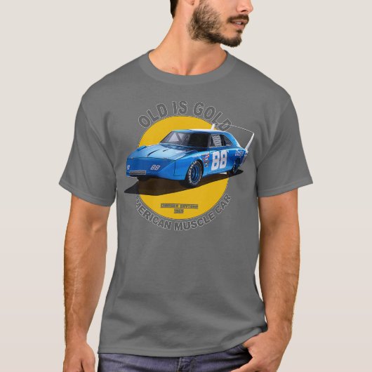 Oplader Daytona American Muscle 60s 70s Old is Gol T-shirt (Voorkant)