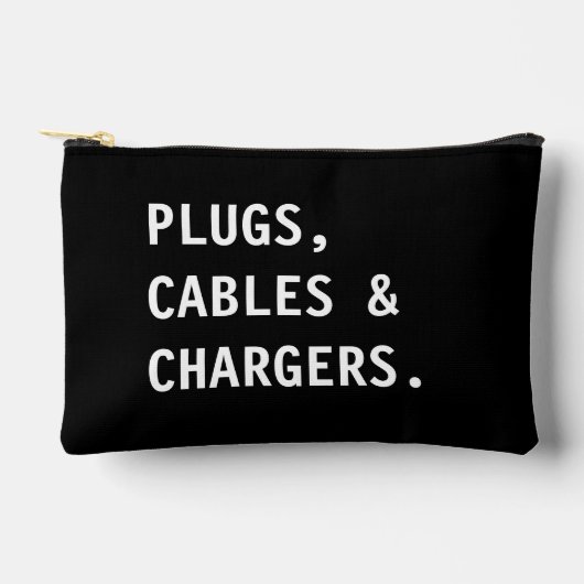 Oplader & Kabel Organizer, Thuis Kantoor Reis Tas (Voorkant)