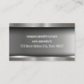 oplegger voor vrachtwagens | Red Visitekaartje (Achterkant)