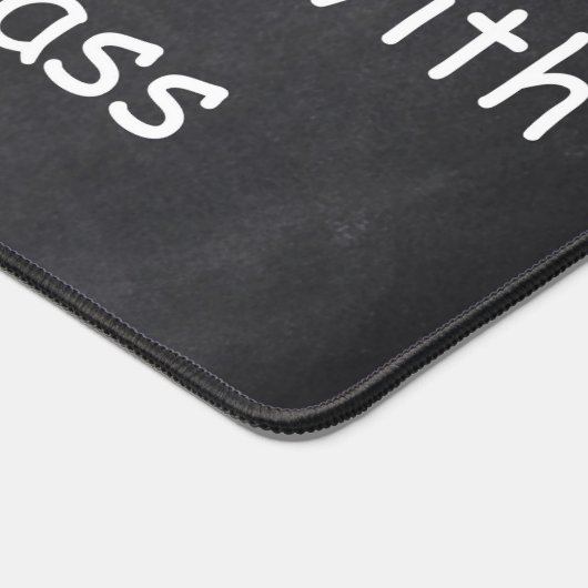 Opleiders Klasse Chalkboard Design Class Decoratio Bureaumat (Hoek)