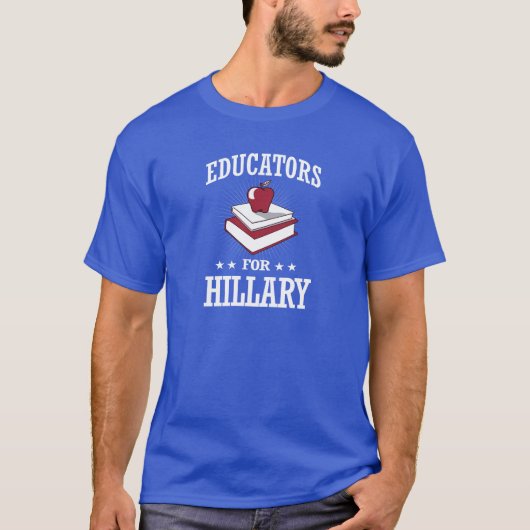 OPLEIDERS VOOR HILLARY T-SHIRT (Voorkant)