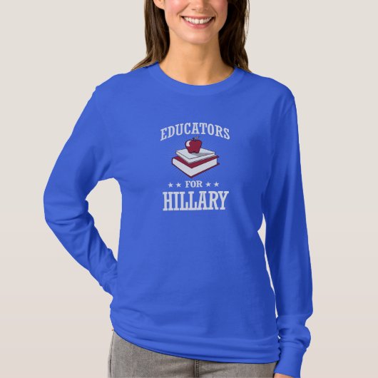 OPLEIDERS VOOR HILLARY T-SHIRT (Voorkant)