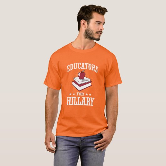 OPLEIDERS VOOR HILLARY T-SHIRT (Voorkant volledig)