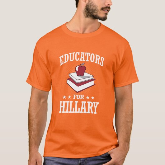 OPLEIDERS VOOR HILLARY T-SHIRT (Voorkant)