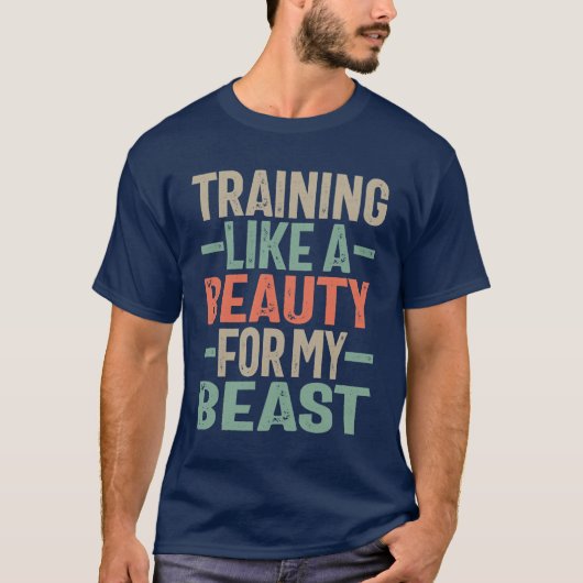 Opleiding als een schoonheid voor mijn beest - gra t-shirt (Voorkant)