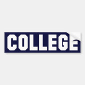 OPLEIDING Bumpersticker (Voorkant)