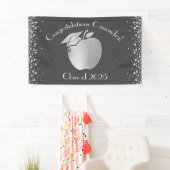 Opleiding Docent Afstuderen Grijs Zilver Spandoek (Insitu)