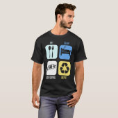 Opleiding dockduikboot dog pomppool t-shirt (Voorkant volledig)
