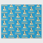 Opleiding: duurste streepjesstaart cadeaupapier (Vlak)