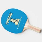 Opleiding: duurste streepjesstaart tafeltennisbatje (Zijkant)