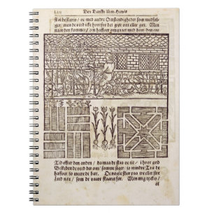 Opleiding en planten in de tuin, van 'The Dut' Notitieboek
