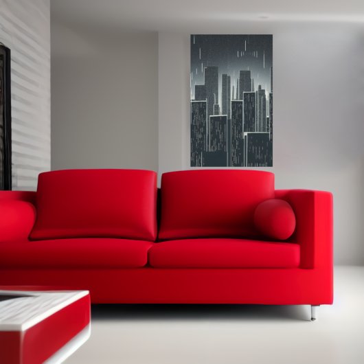 Opleiding in de stad | AI Art Poster