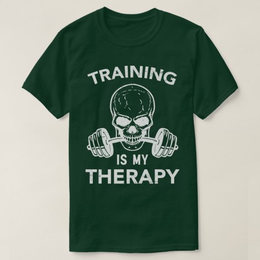 Opleiding is mijn Motivatie, therapeutische gym T-shirt (Design voorkant)