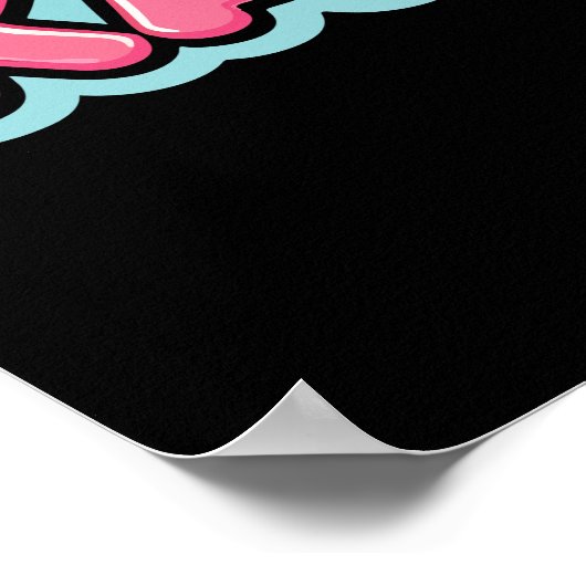 Opleiding om Kawaii te zijn - Schattige Funny Anim Poster (Hoek)