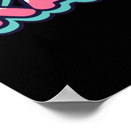 Opleiding om Kawaii te zijn - Schattigee Funny Ani Poster (Hoek)