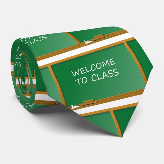 Opleiding schoolhoofd Welkom in de klas Stropdas (Opgerold)