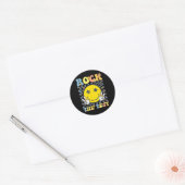 Opleiding testdag ronde sticker (Envelop)