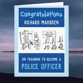 Opleiding tot Kaart van een politieagent