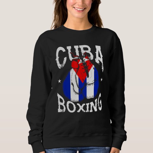 Opleiding van Cubaanse boxing-coach Trui (Voorkant)