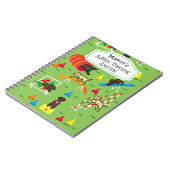 Opleiding van de arbeidsongeschiktheid bij de teru notitieboek (Linkerzijde)