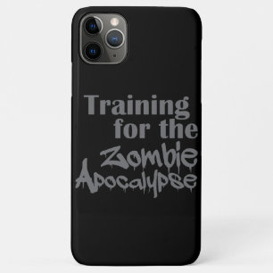 Opleiding van de Zombie Apocalypse Funny Case-Mate iPhone Case
