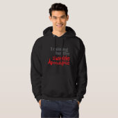 Opleiding van de Zombie Apocalypse Funny Workout Hoodie (Voorkant volledig)