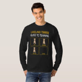 Opleiding van Dog Lake Land Terrier T-shirt (Voorkant volledig)