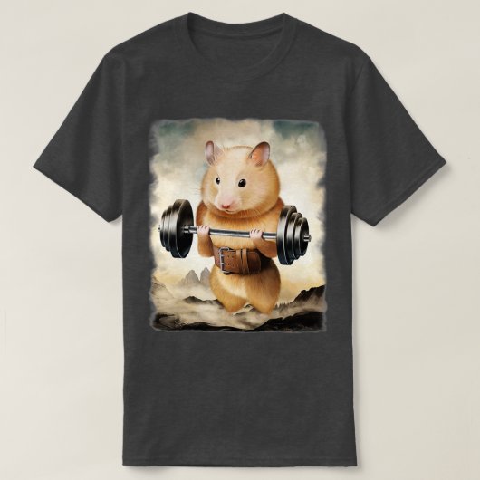 Opleiding van hamsters Gewichtsverlies T-shirt (Design voorkant)
