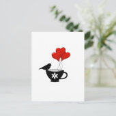 Opleiding van het hart briefkaart (Staand voorkant)