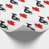 Opleiding van het hart cadeaupapier (Hoek)