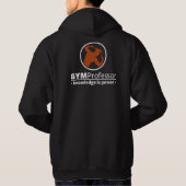 Opleiding van mannen (zwart) hoodie (Achterkant)