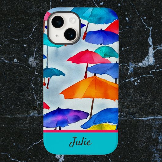 Opleiding van Waterverf met naam iPhone Hoesje