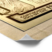 opleiding Vaudeville Adverteren Poster (Hoek)