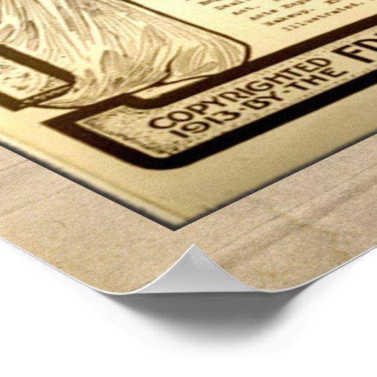 opleiding Vaudeville Adverteren Poster (Hoek)