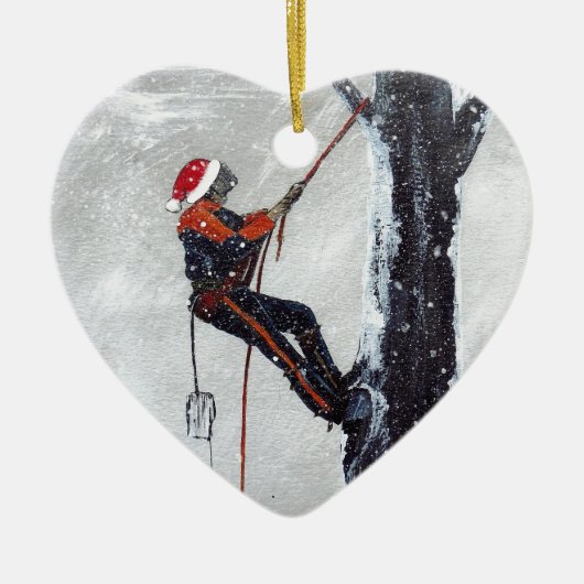 Opleiding voor de taak die voor ons ligt keramisch ornament (Voorkant)