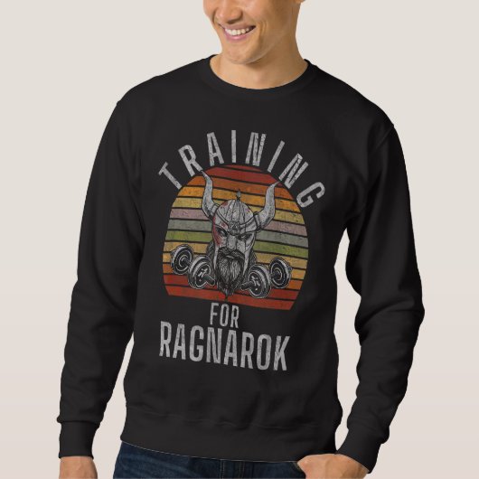Opleiding voor Ragnarok Viking Gym Workout Bodybui Trui (Voorkant)
