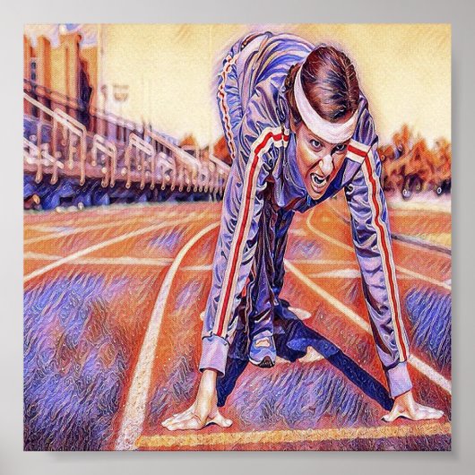 Opleidingsatleet Poster (Voorkant)