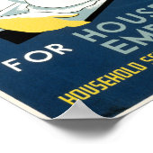 Opleidingscentrum voor werknemers in de huishoudin poster (Hoek)