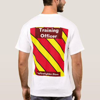 Opleidingsfunctionaris Flames Red/Yellow T-Shirt