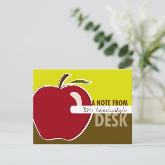 Opleidingskaart Briefkaart (Staand voorkant)