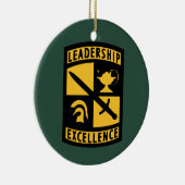 Opleidingskorps voor de reserveofficieren keramisch ornament (Rechts)