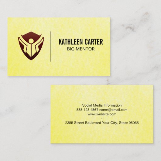 Opleidingslogo Visitekaartje (Voorkant / Achterkant)