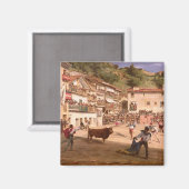 Opleidingsstrijd in Biskaje, 1869 Magneet (Voorkant / Achterkant)
