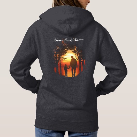 Oplettende Ouderdag | Hoodie voor dames (Achterkant)