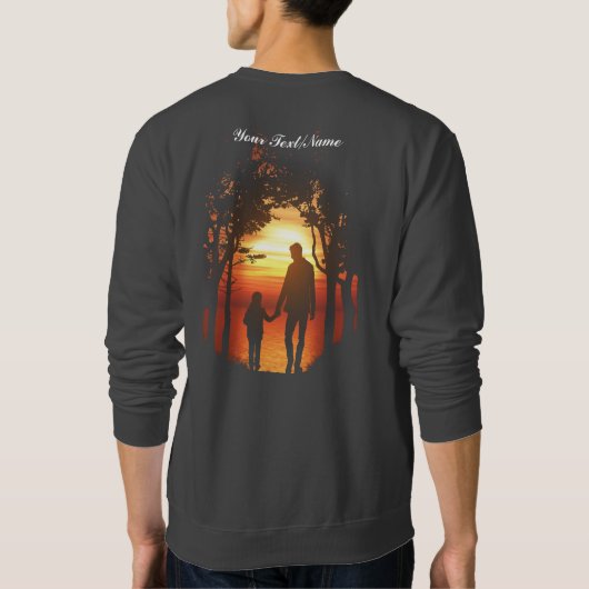 Oplettende Ouderdag | MANNEN Trui (Achterkant)