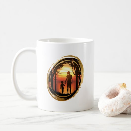 Oplettende Ouderdag | Moederdag - 11# Koffiemok (Met donut)